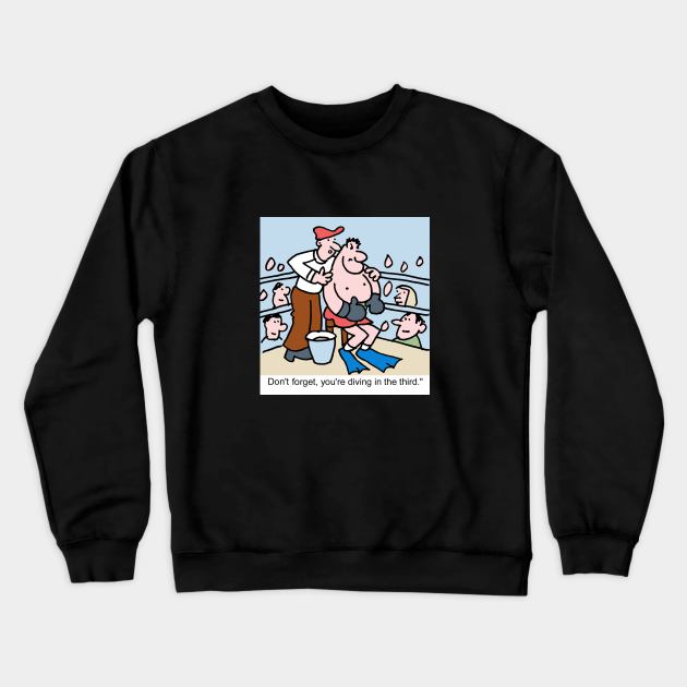 boxing001 Crewneck Sweatshirt by Cheeky Greetings